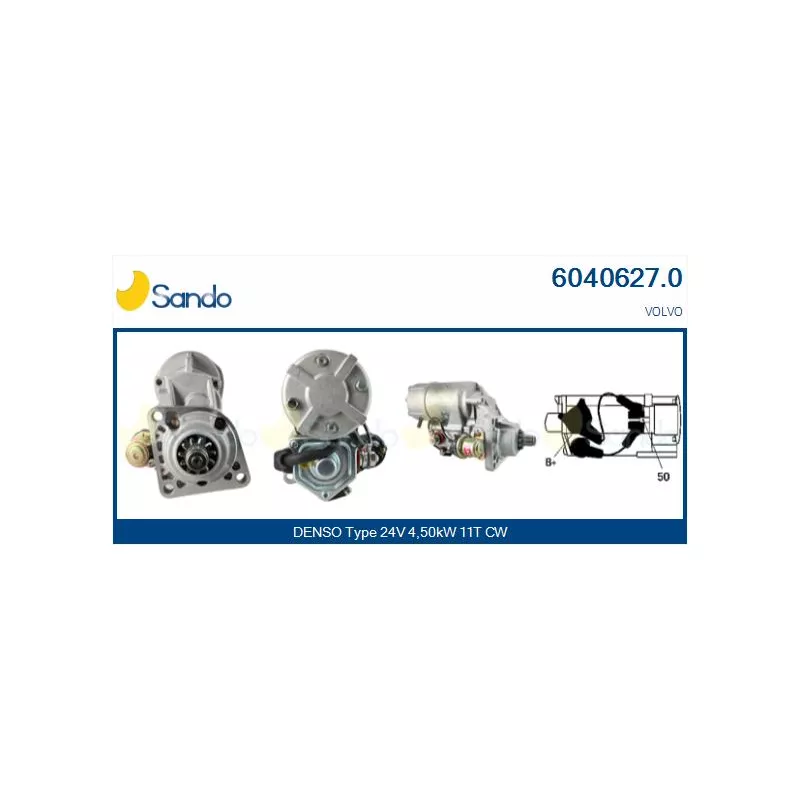 Démarreur SANDO 6040627.0