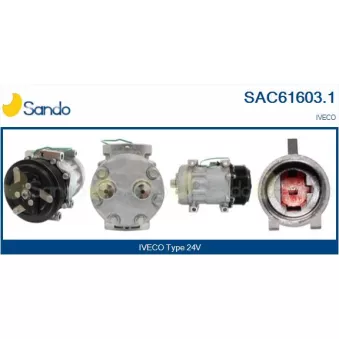 Compresseur, climatisation SANDO