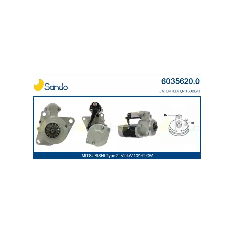 Démarreur SANDO 6035620.0