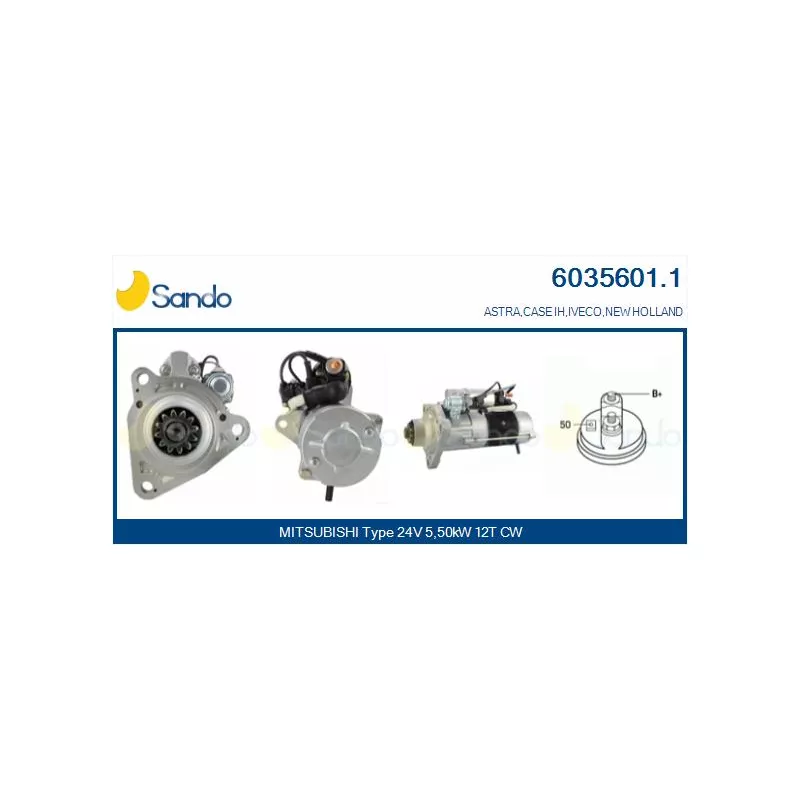 Démarreur SANDO 6035601.1