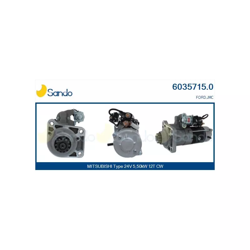Démarreur SANDO 6035715.0