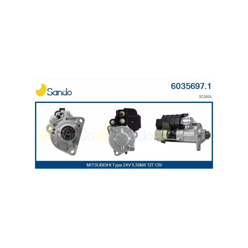 Démarreur SANDO 6035697.1