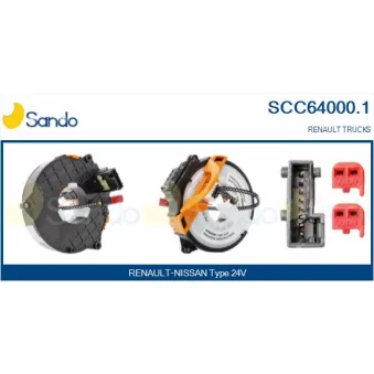 Ressort tournant, Airbag SANDO