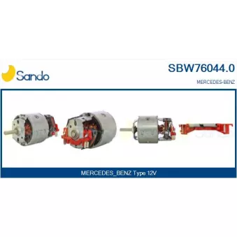 Pulseur d'air habitacle SANDO