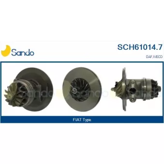 Groupe carter, turbocompresseur SANDO