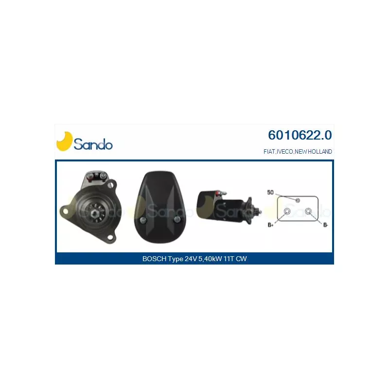 Démarreur SANDO 6010622.0