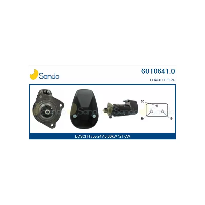Démarreur SANDO 6010641.0