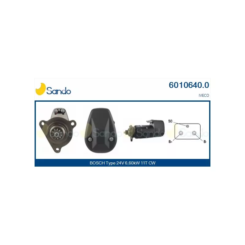 Démarreur SANDO 6010640.0