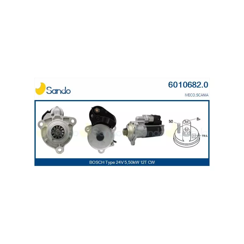 Démarreur SANDO 6010682.0