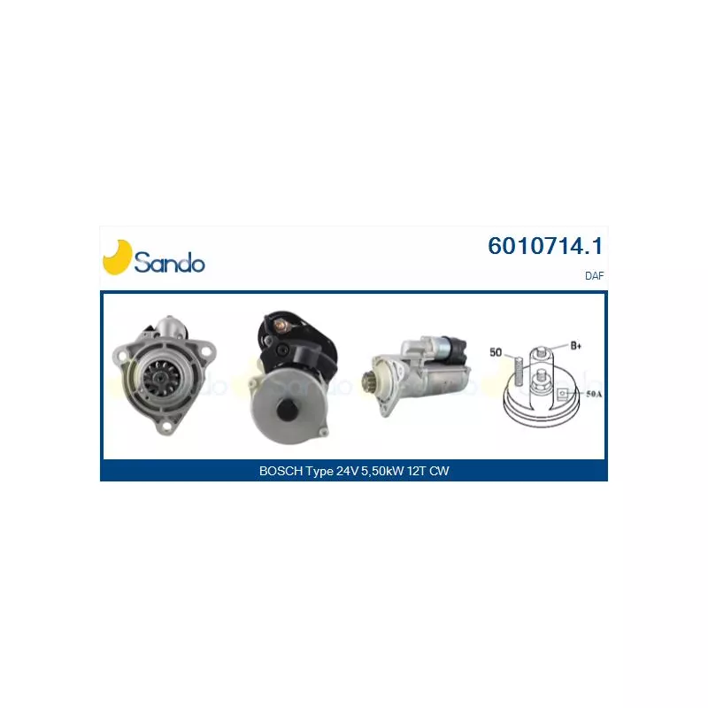 Démarreur SANDO 6010714.1