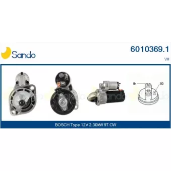 Démarreur SANDO 6010369.1