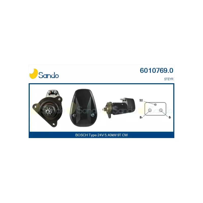 Démarreur SANDO 6010769.0