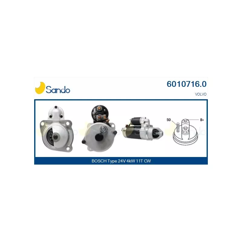 Démarreur SANDO 6010716.0