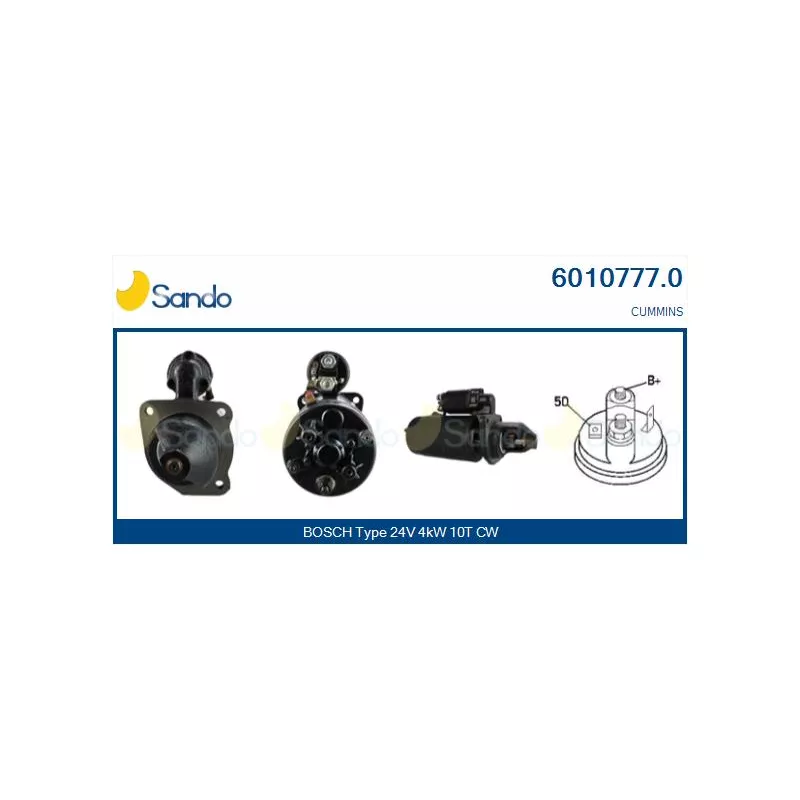 Démarreur SANDO 6010777.0