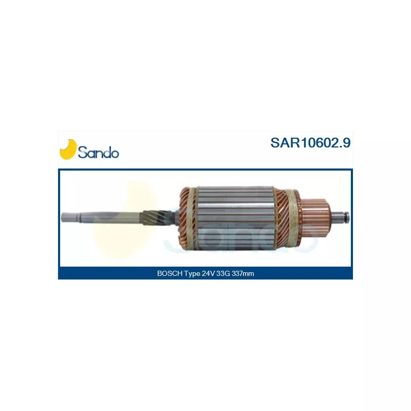 Induit, démarreur SANDO SAR10602.9