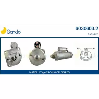 Démarreur SANDO 6030603.2