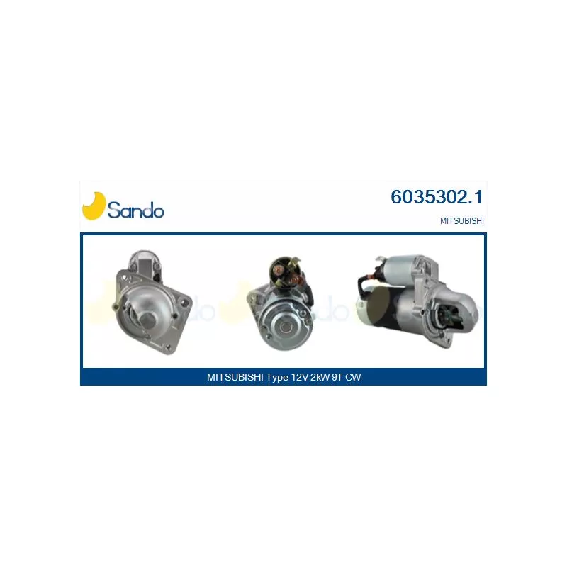 Démarreur SANDO 6035302.1