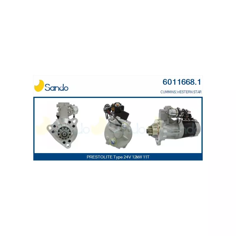 Démarreur SANDO 6011668.1