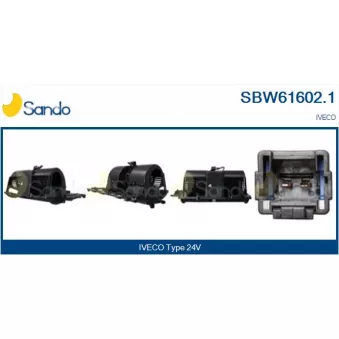 Pulseur d'air habitacle SANDO