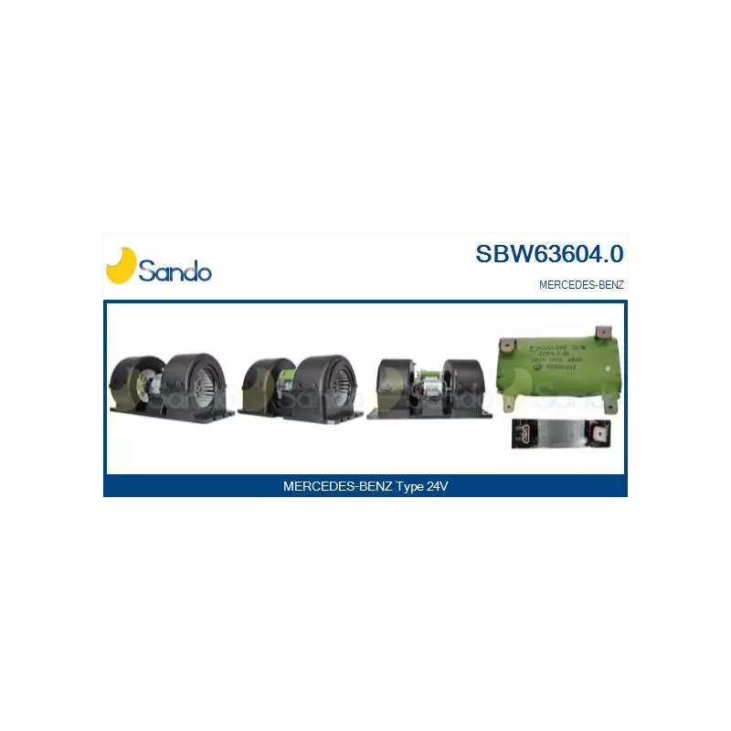 Pulseur d'air habitacle SANDO SBW63604.0