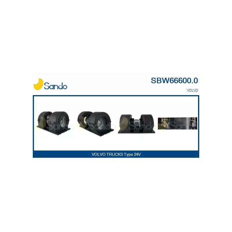 Pulseur d'air habitacle SANDO SBW66600.0
