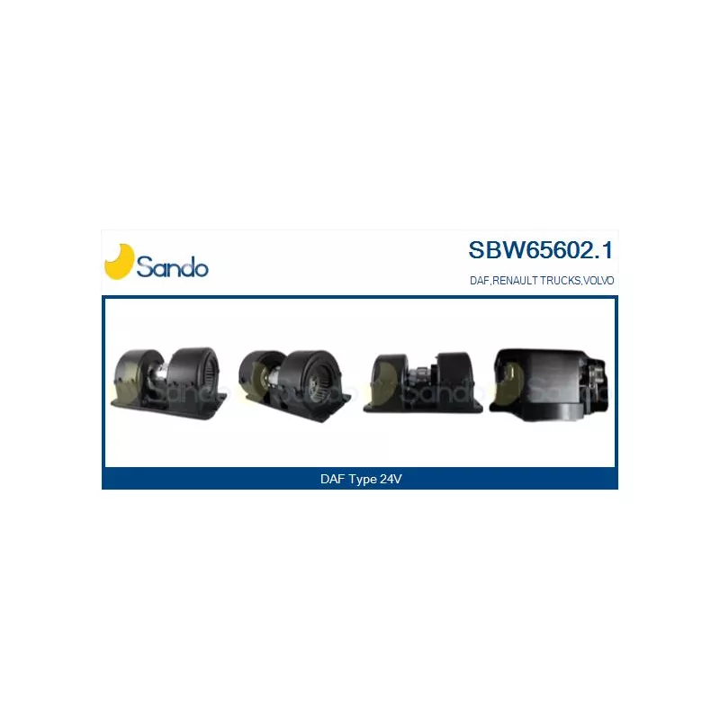 Pulseur d'air habitacle SANDO SBW65602.1