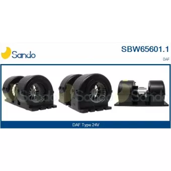 Pulseur d'air habitacle SANDO