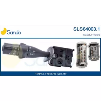 Commutateur de colonne de direction SANDO