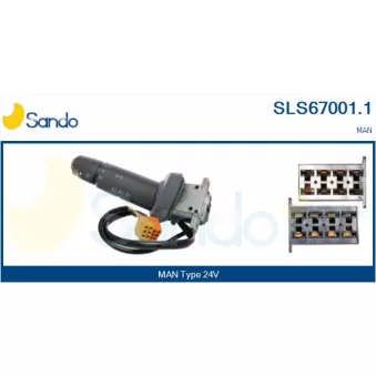 Commutateur de colonne de direction SANDO