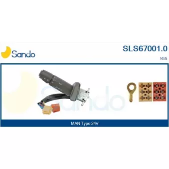 Commutateur de colonne de direction SANDO