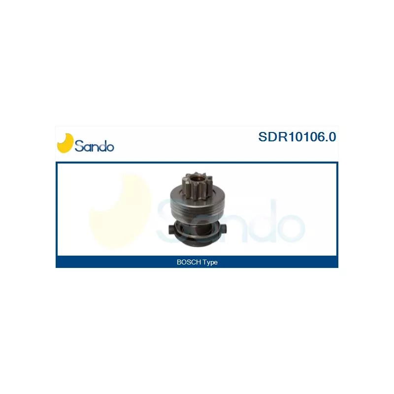 Pignon, démarreur SANDO SDR10106.0