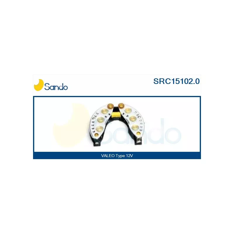 Pont de diodes, alternateur SANDO SRC15102.0