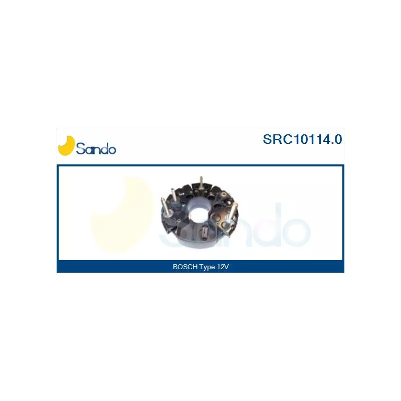 Pont de diodes, alternateur SANDO SRC10114.0