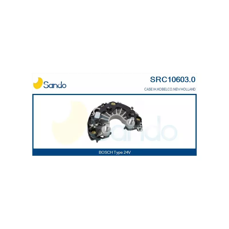 Pont de diodes, alternateur SANDO SRC10603.0