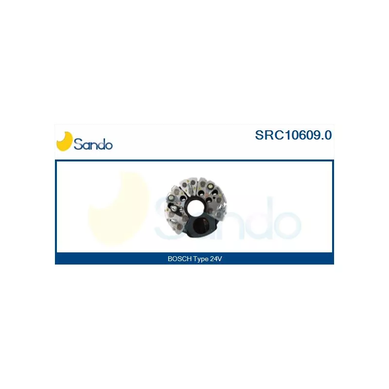 Pont de diodes, alternateur SANDO SRC10609.0