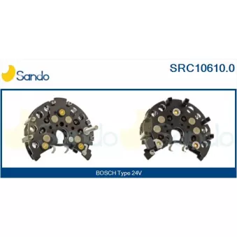 Pont de diodes, alternateur SANDO