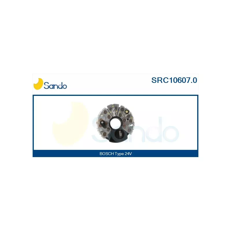 Pont de diodes, alternateur SANDO SRC10607.0