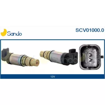 Valve de réglage, compresseur SANDO