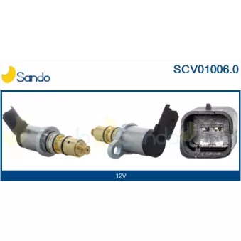 Valve de réglage, compresseur SANDO