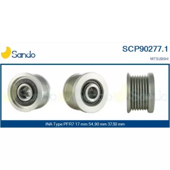 Poulie, alternateur SANDO