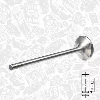 Soupape d'émission ET ENGINETEAM VE0074