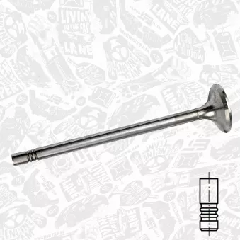 Soupape d'émission ET ENGINETEAM VE0125