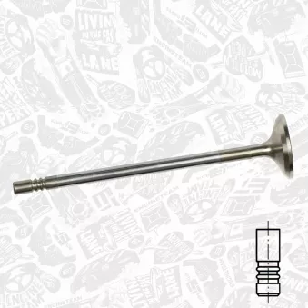 Soupape d'émission ET ENGINETEAM VE0151