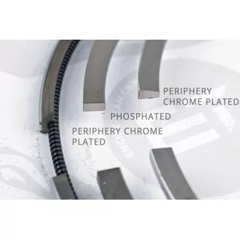 Jeu de segments de pistons ET ENGINETEAM R1006200