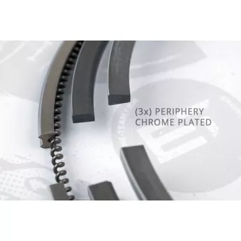 Jeu de segments de pistons ET ENGINETEAM R1001400