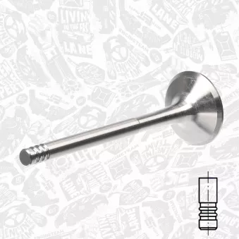 Soupape d'admission ET ENGINETEAM VI0034