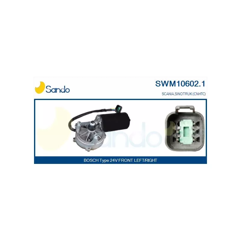 Moteur d'essuie-glace SANDO SWM10602.1