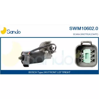 Moteur d'essuie-glace SANDO