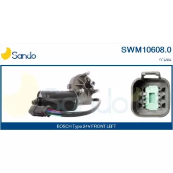 Moteur d'essuie-glace SANDO