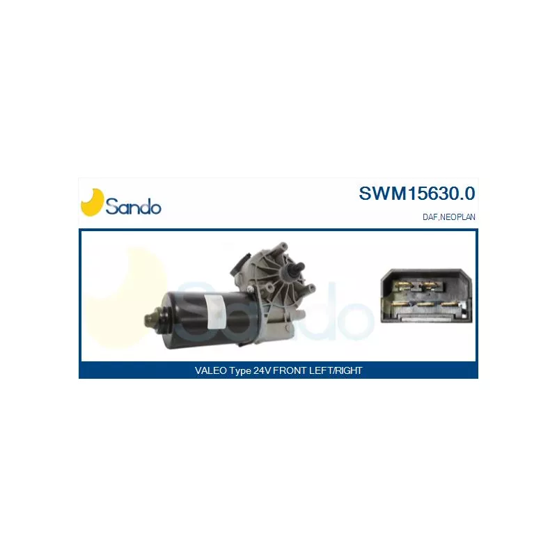 Moteur d'essuie-glace SANDO SWM15630.0